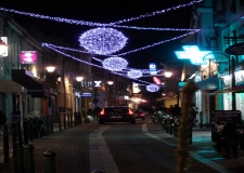 Cadde ışık süsleme
